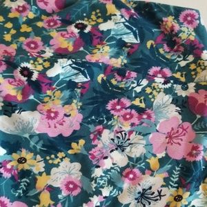 LuLaRoe TC Floral Leggings